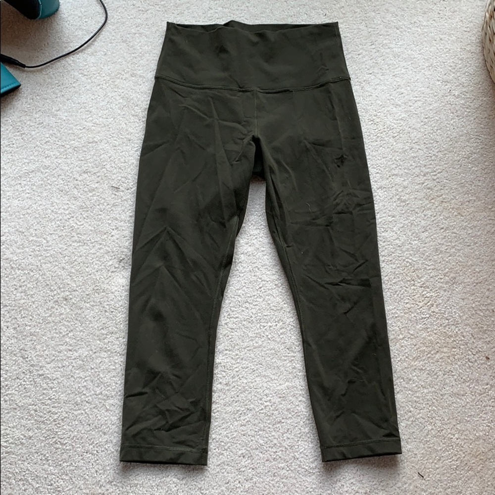 lululemon align crop 21” size 8